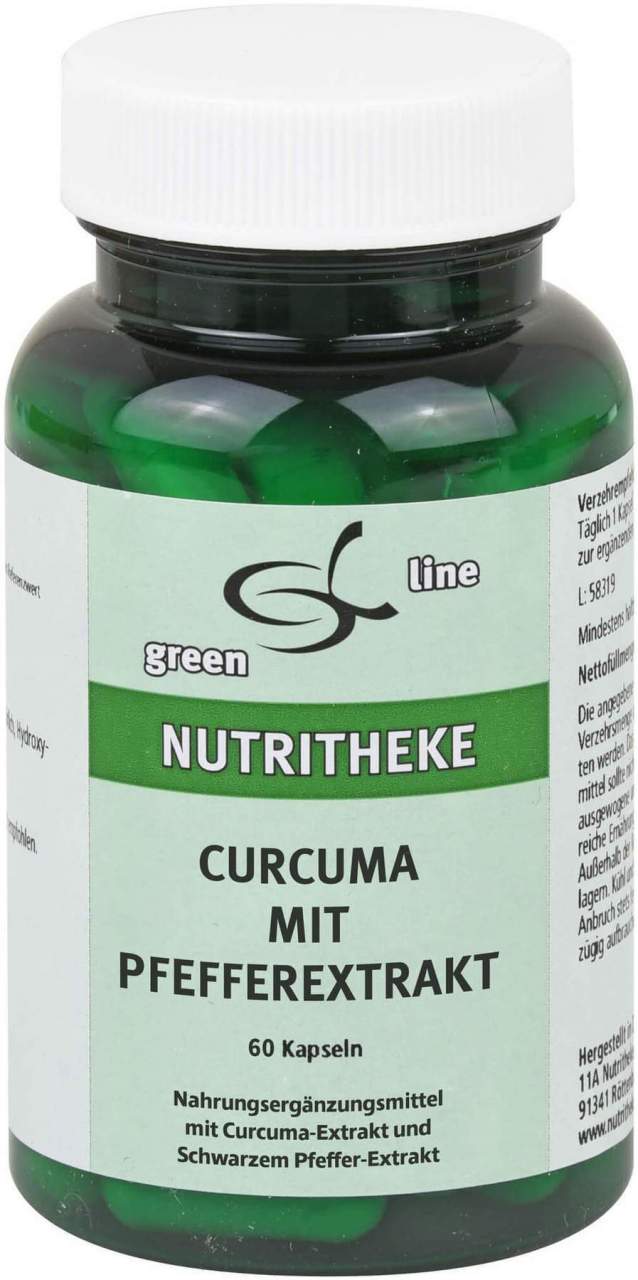 Curcuma Mit Pfefferextrakt 60 Kapseln