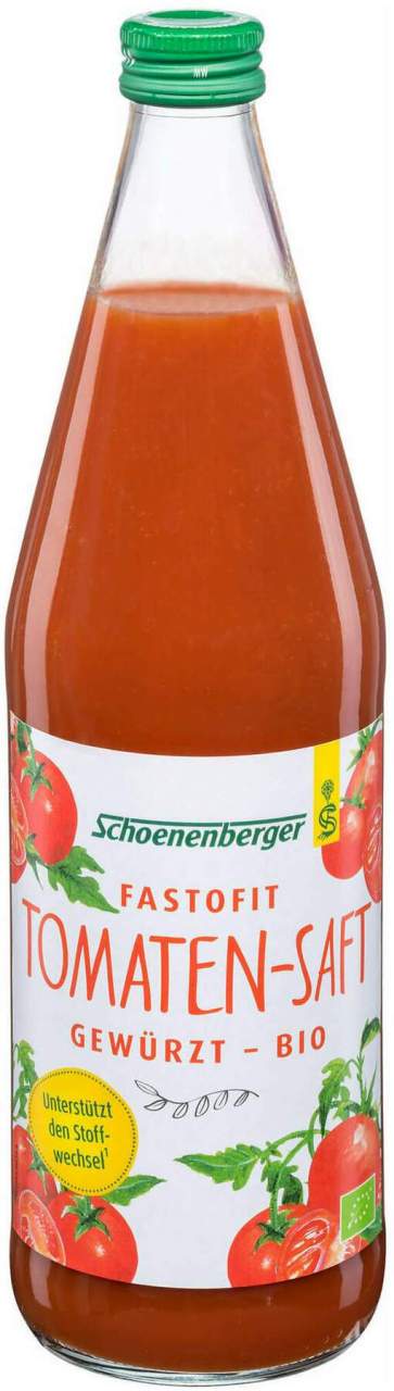 Fastofit Gewürzter Tomatensaft Bio 750 ml