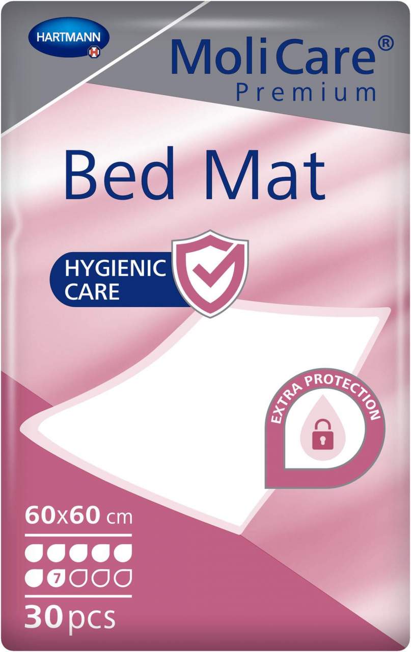 Molicare Premium Bed Mat 7 Tropfen 60 X 60 cm 30 Stück