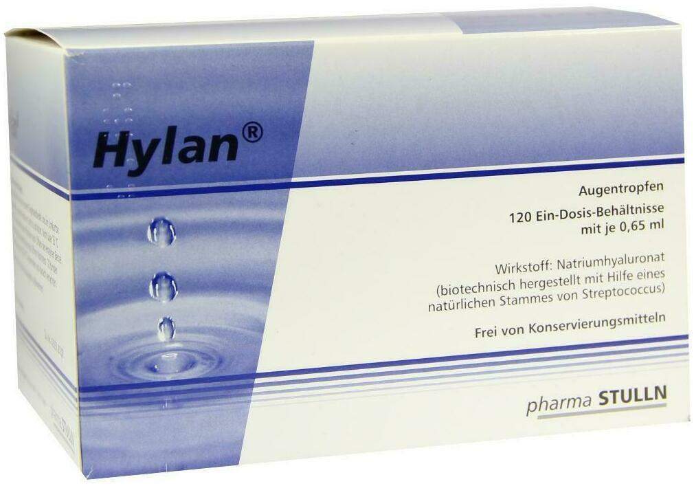 Hylan 120 Ein - Dosis - Behältnisse Mit Je 0,65 ml Augentropfen