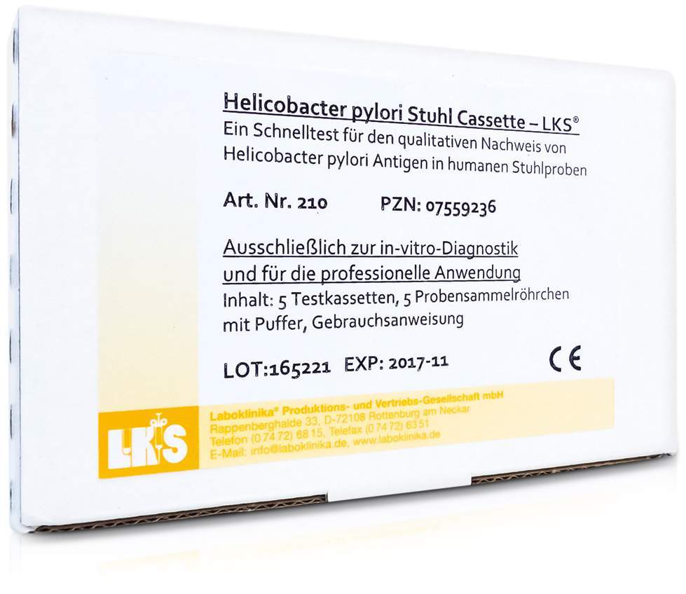 Helicobacter 5 Stuhltest Lks