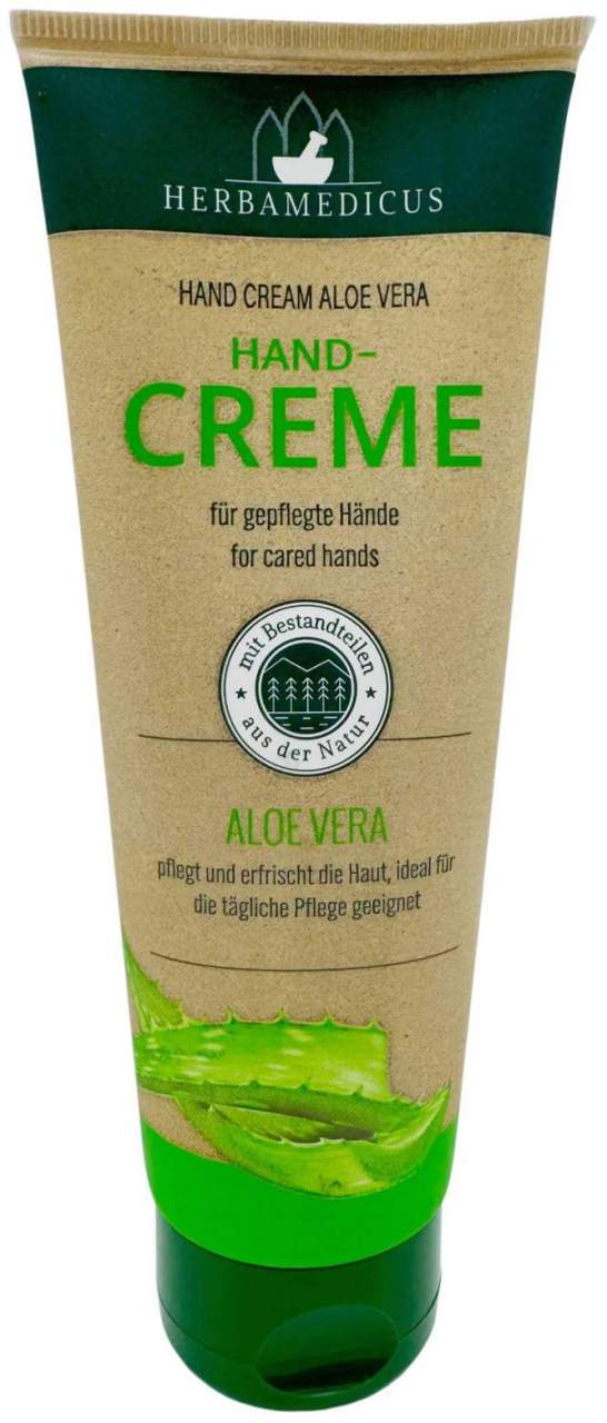 Herbamedicus Handcreme mit Aloe Vera 125 ml - Zur Handpflege