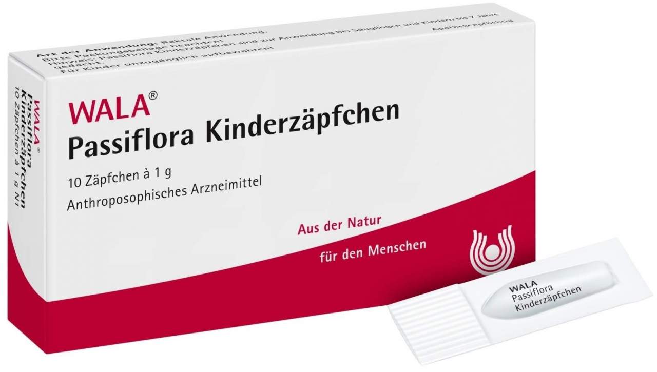 Wala Passiflora Kinderzäpfchen 10 Stück