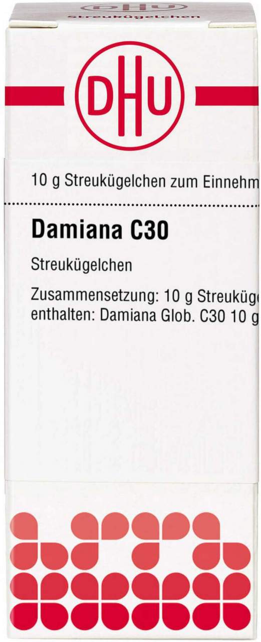 Dhu Damiana C30 Globuli 10 G