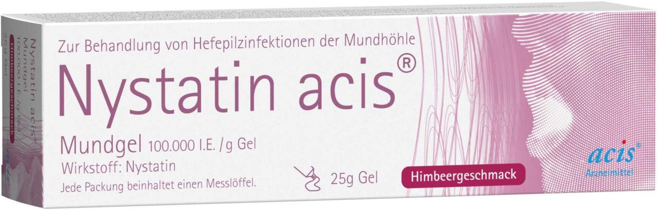 Nystatin Acis Mundgel 25 G