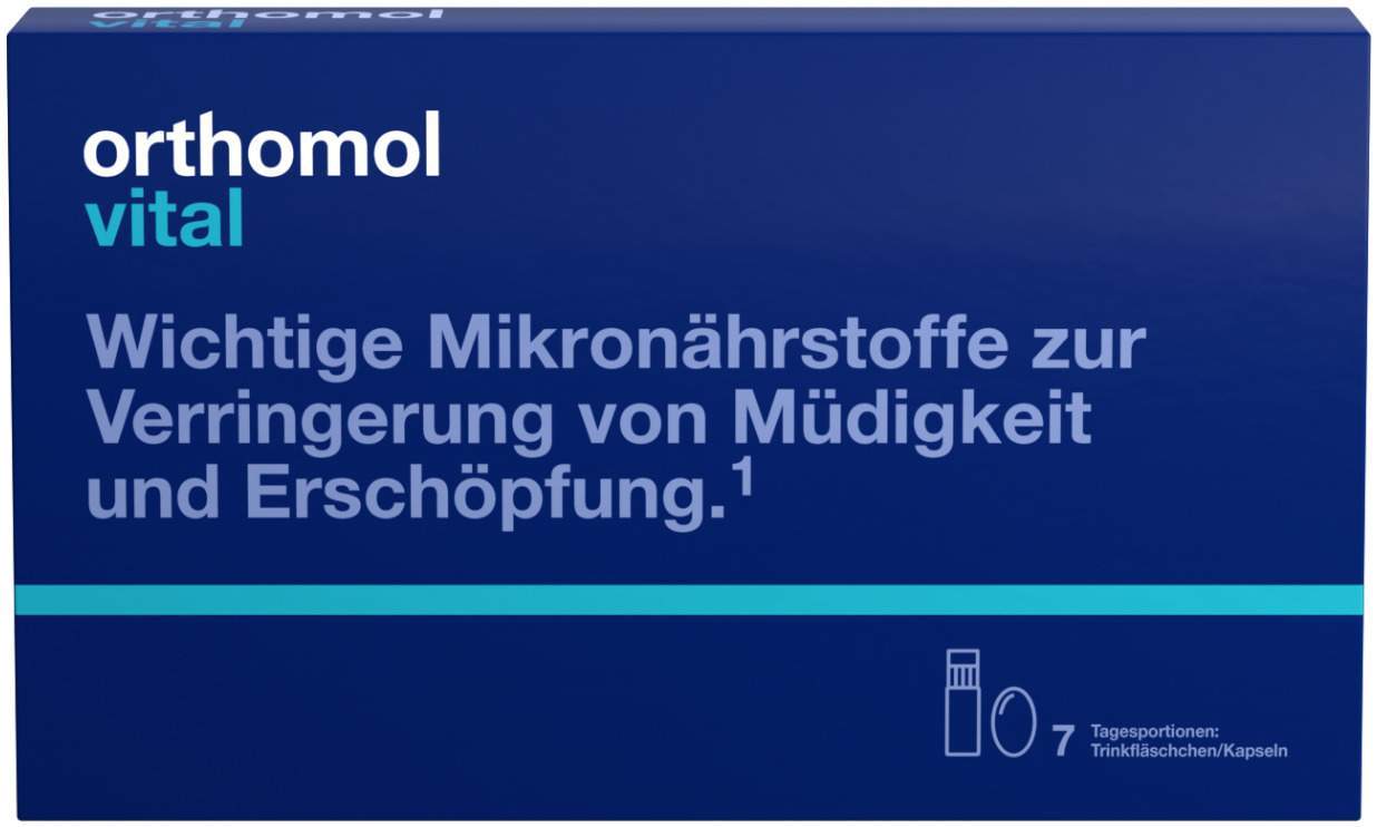 Orthomol Vital 7 Trinkfläschchen 1 Kombipackung