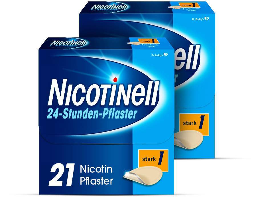 Nicotinell 21 mg 24-Stunden-Pflaster 2 x 21 Stück