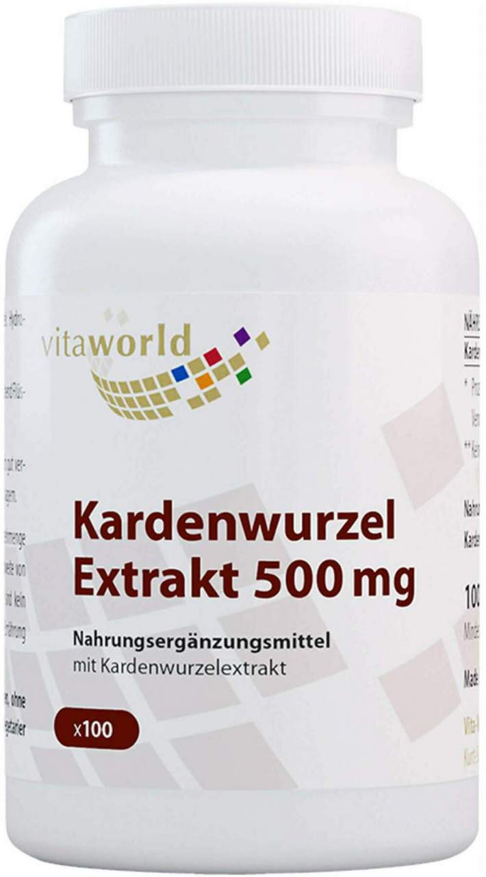 Kardenwurzel 500 mg 100 Kapseln