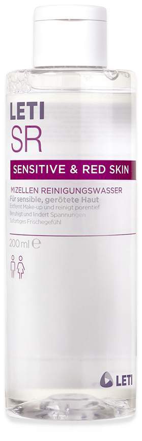 LETI SR ProbioClean H20 200 ml Reinigungswasser - Für empfindliche gerötete Haut