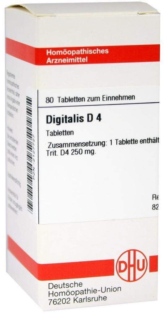 Dhu Digitalis D4 80 Tabletten