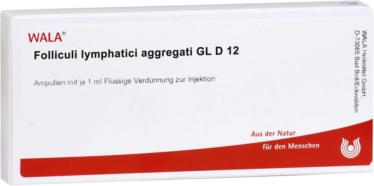 Wala Folliculi Lymphatici Aggregati Gl D12 10 X 1 ml Ampullen