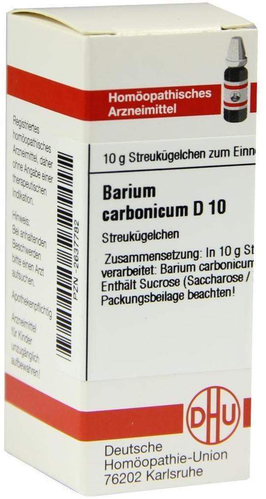 Dhu Barium Carbonicum D10 Globuli