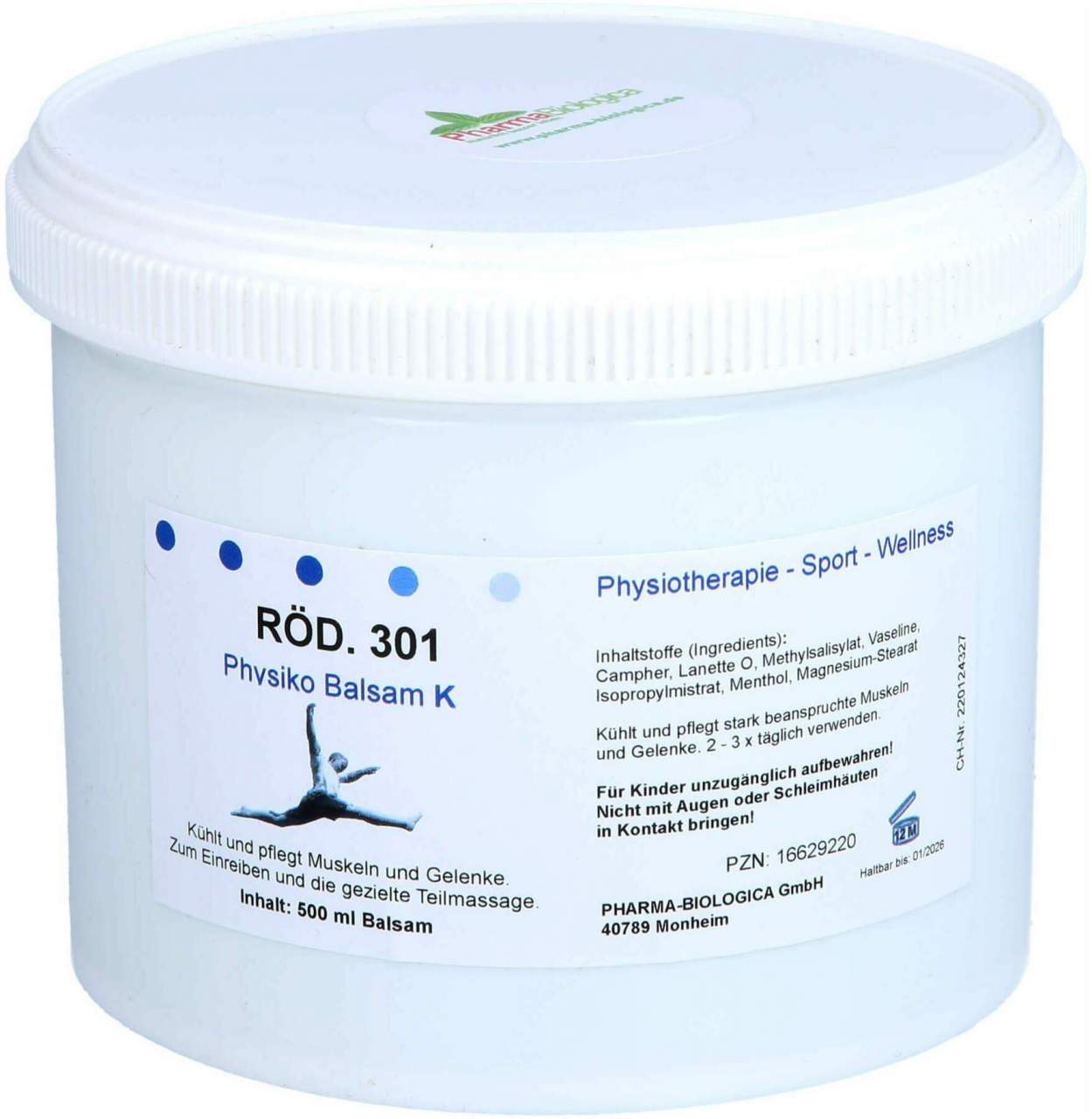 Röd.301 Physiko Balsam K 500ml