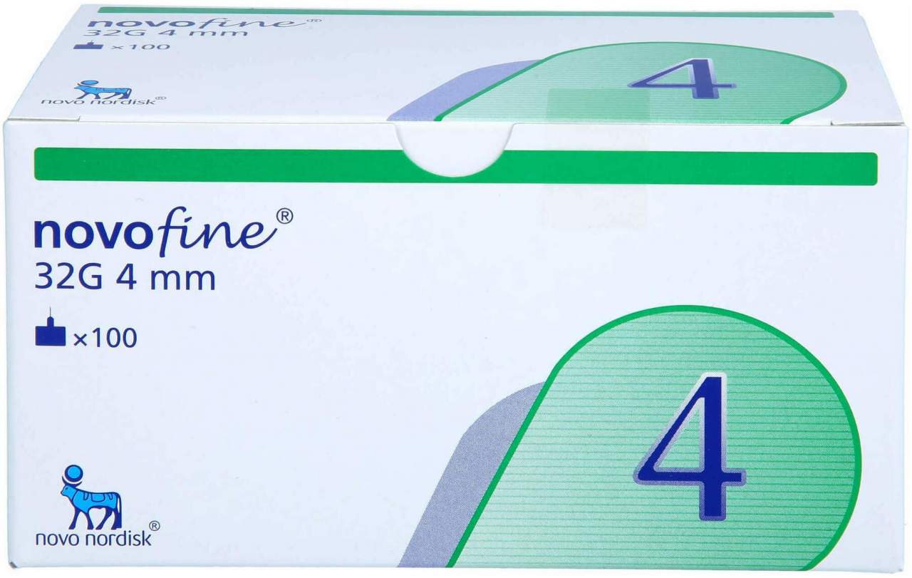 Novofine 4 mm Injektionsnadeln 32g 100 Stück