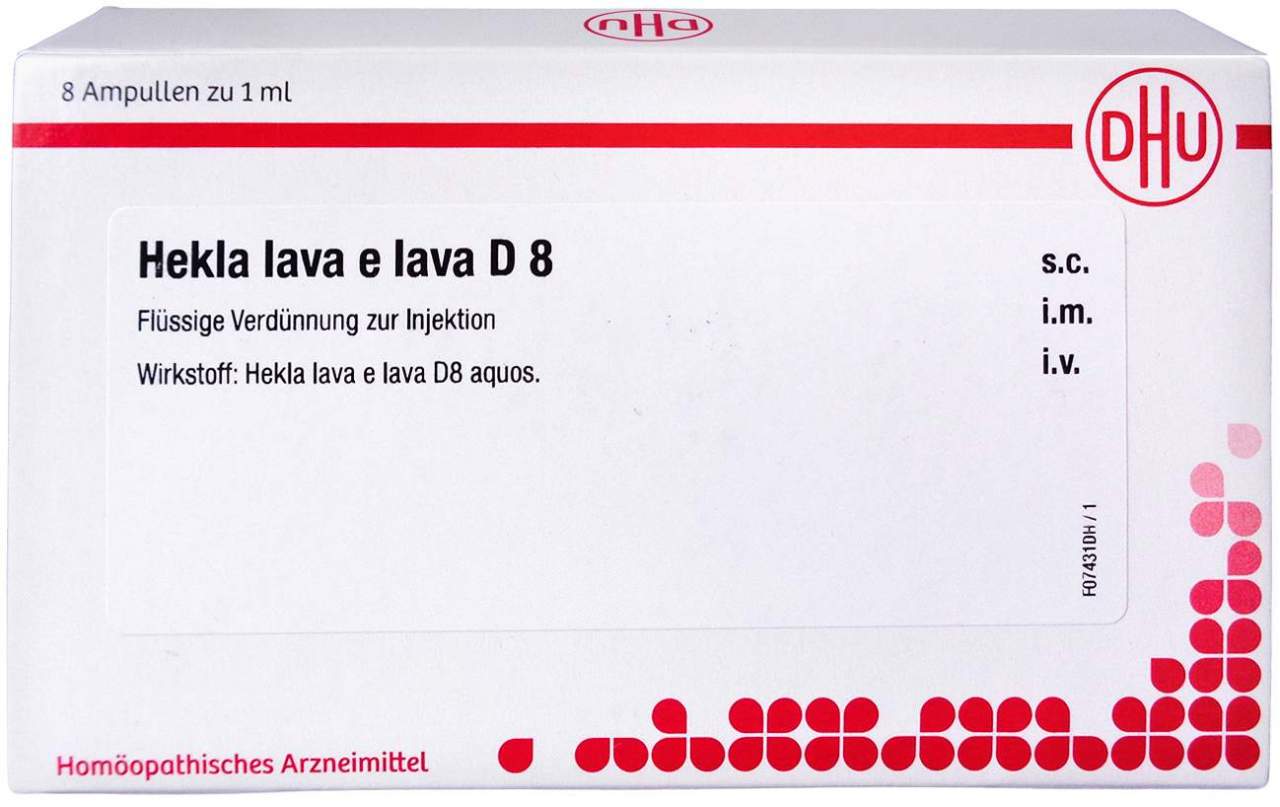 Dhu Hekla Lava E Lava D8 Ampullen 8 X 1 ml