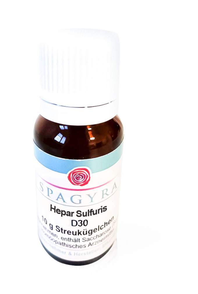 Hepar Sulfuris D 30 Globuli