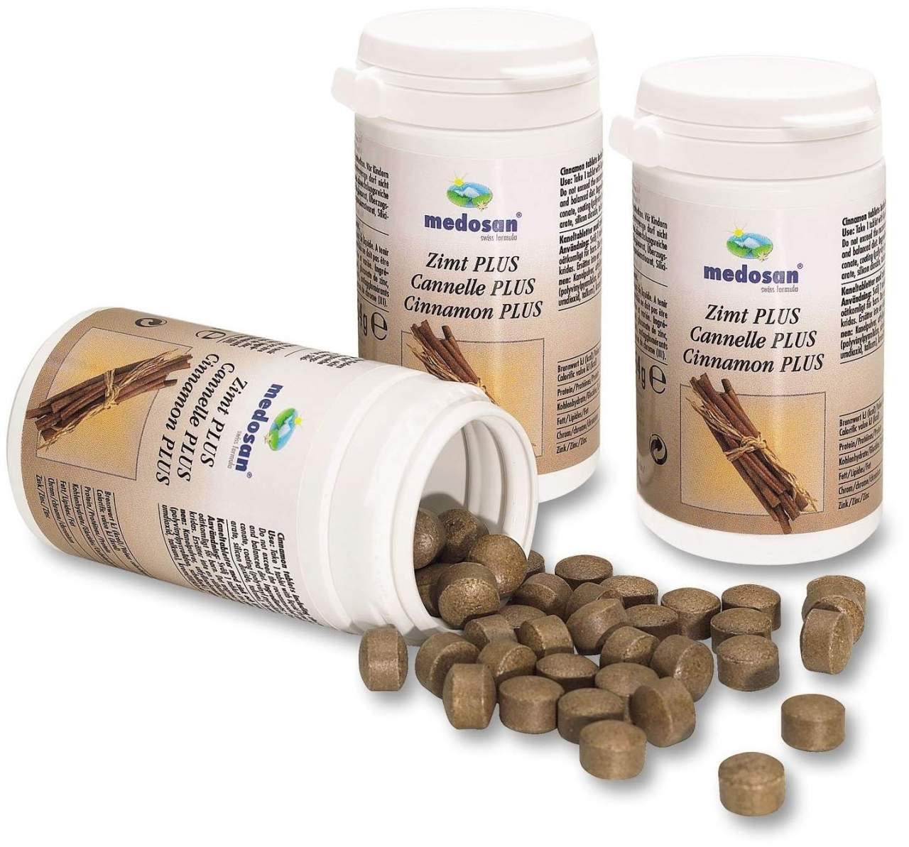 Zimt plus Tabletten mit Chrom & Zink