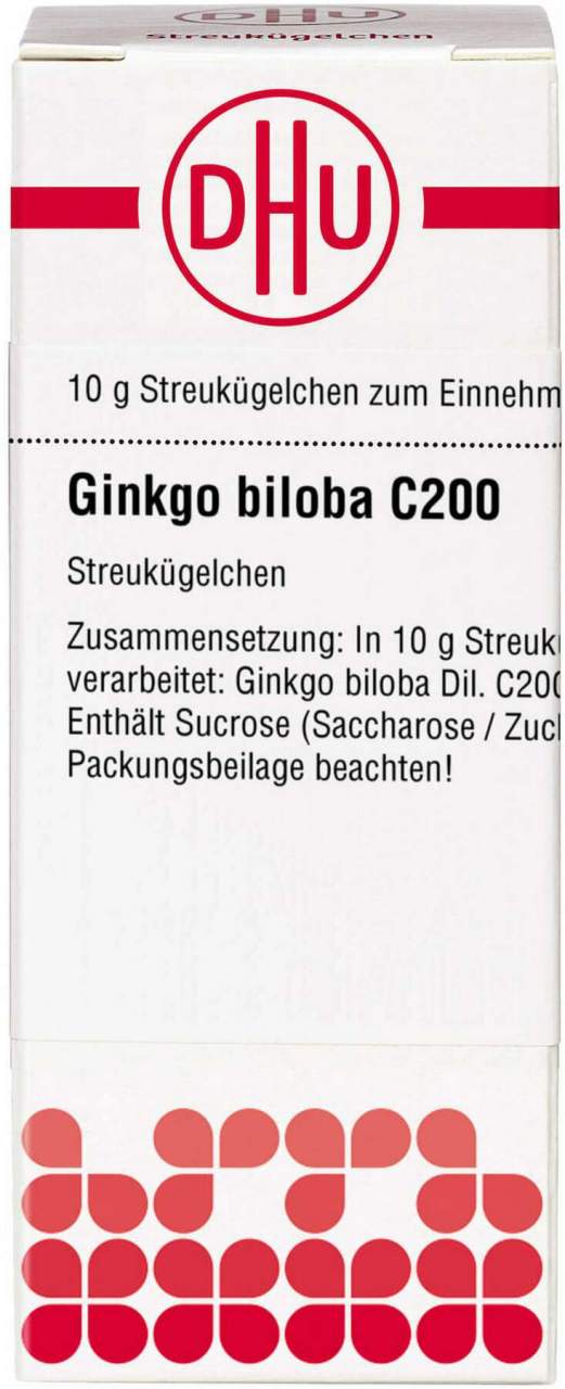 Dhu Ginkgo Biloba C200 Globuli 10 G