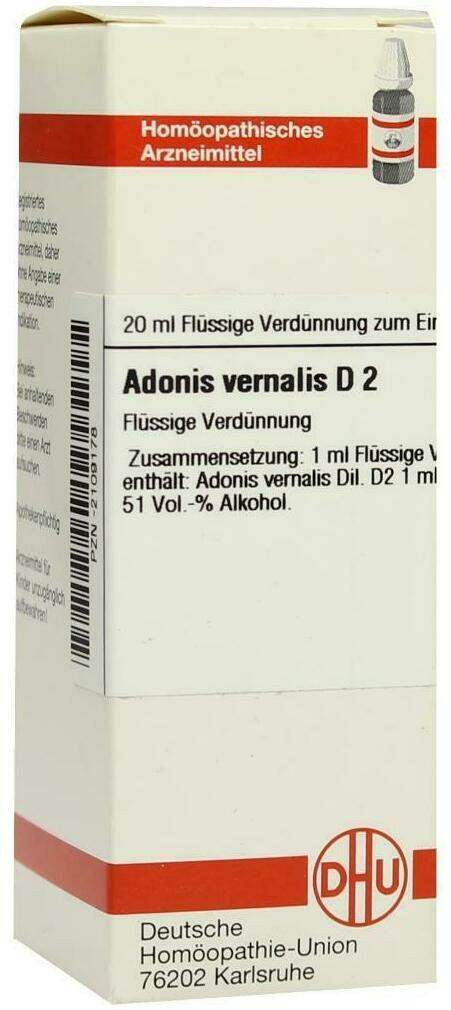 Dhu Adonis Vernalis D2 20 ml Dilution
