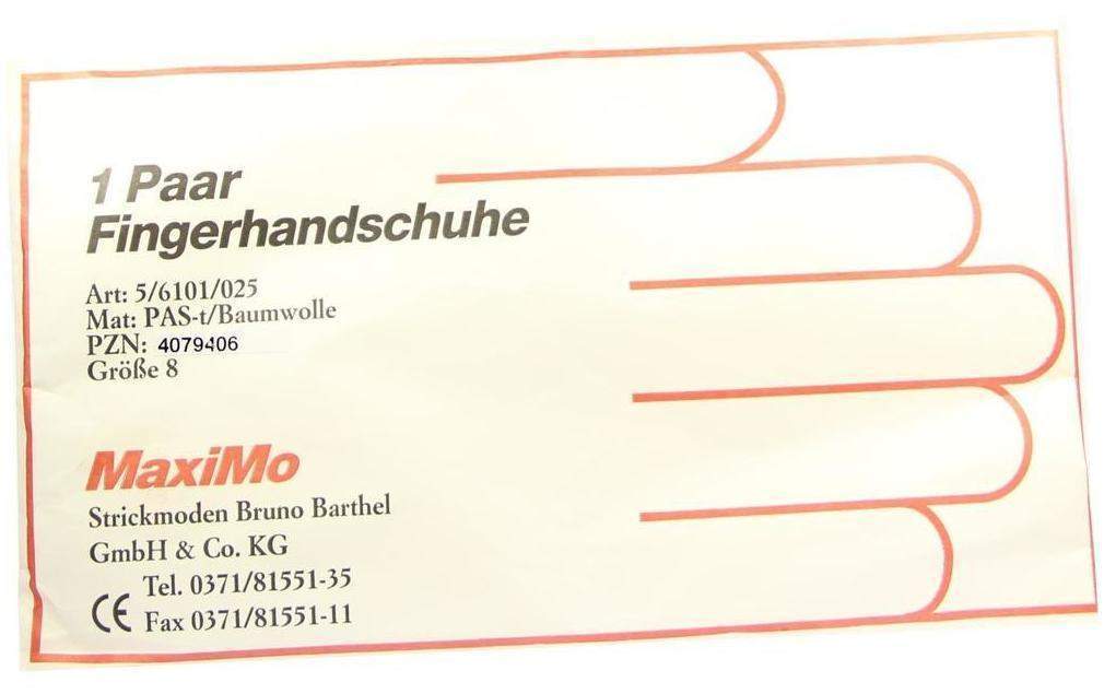 Handschuhe Pas Baumwolle Gr. 8 Damen 2 Handschuhe
