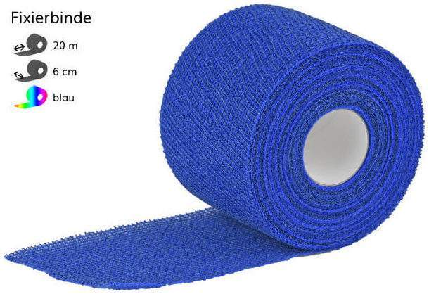 Urgomull Haft Color Latexfrei 6 Cmx20m