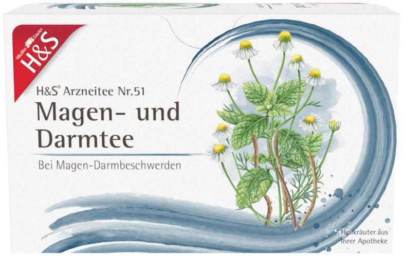 H&S Magen- und Darmtee Arzneitee 20 Filterbeutel
