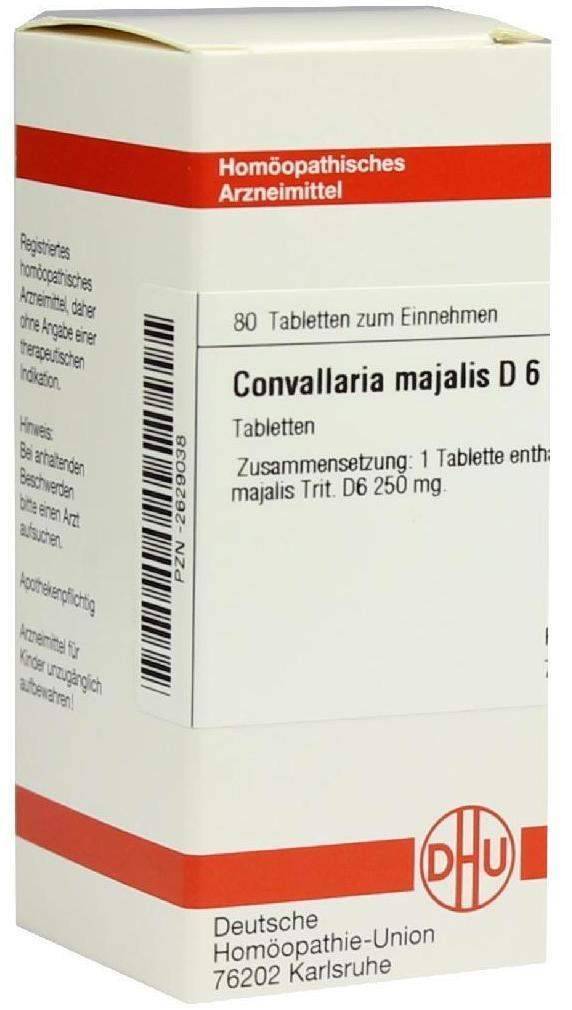 Dhu Convallaria Majalis D6 80 Tabletten