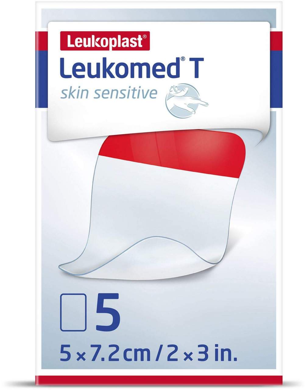 Leukomed T Skin Sensitive Steril 5 X 7,2 cm 5 Stück