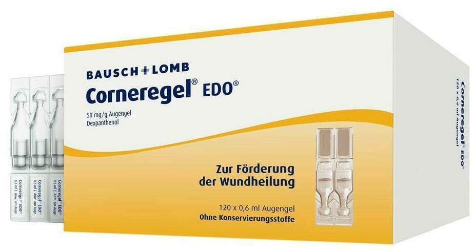 Corneregel Edo 120 X 0,6 ml Augengel