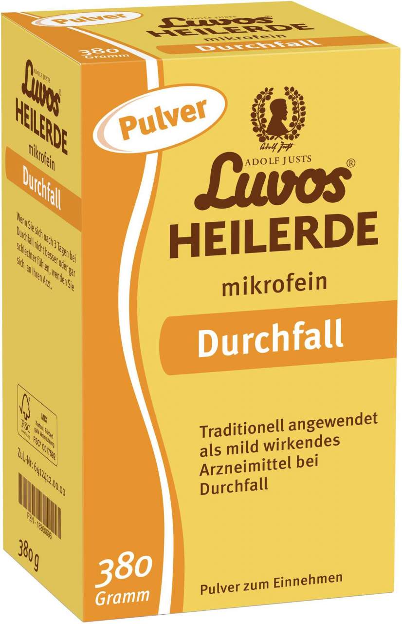Luvos Heilerde Mikrofein Durchfall Pulver 380 G