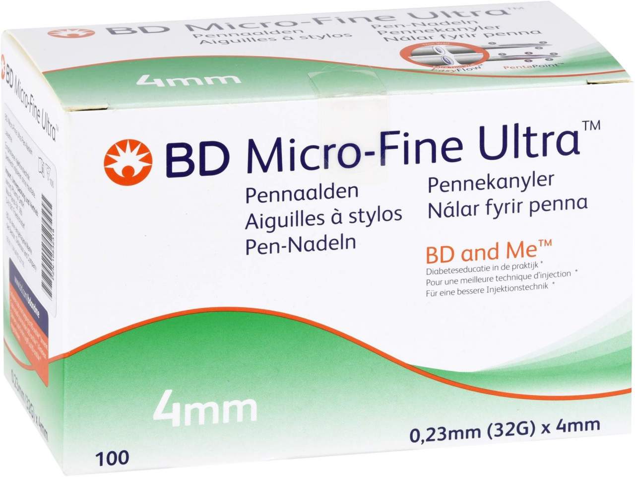 Bd Micro-Fine Ultra Pen-Nadeln 0