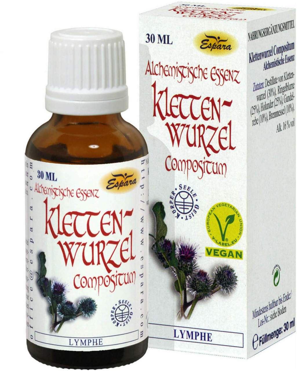 Klettenwurzel Compositum Alchemistische Essenz 30 ml