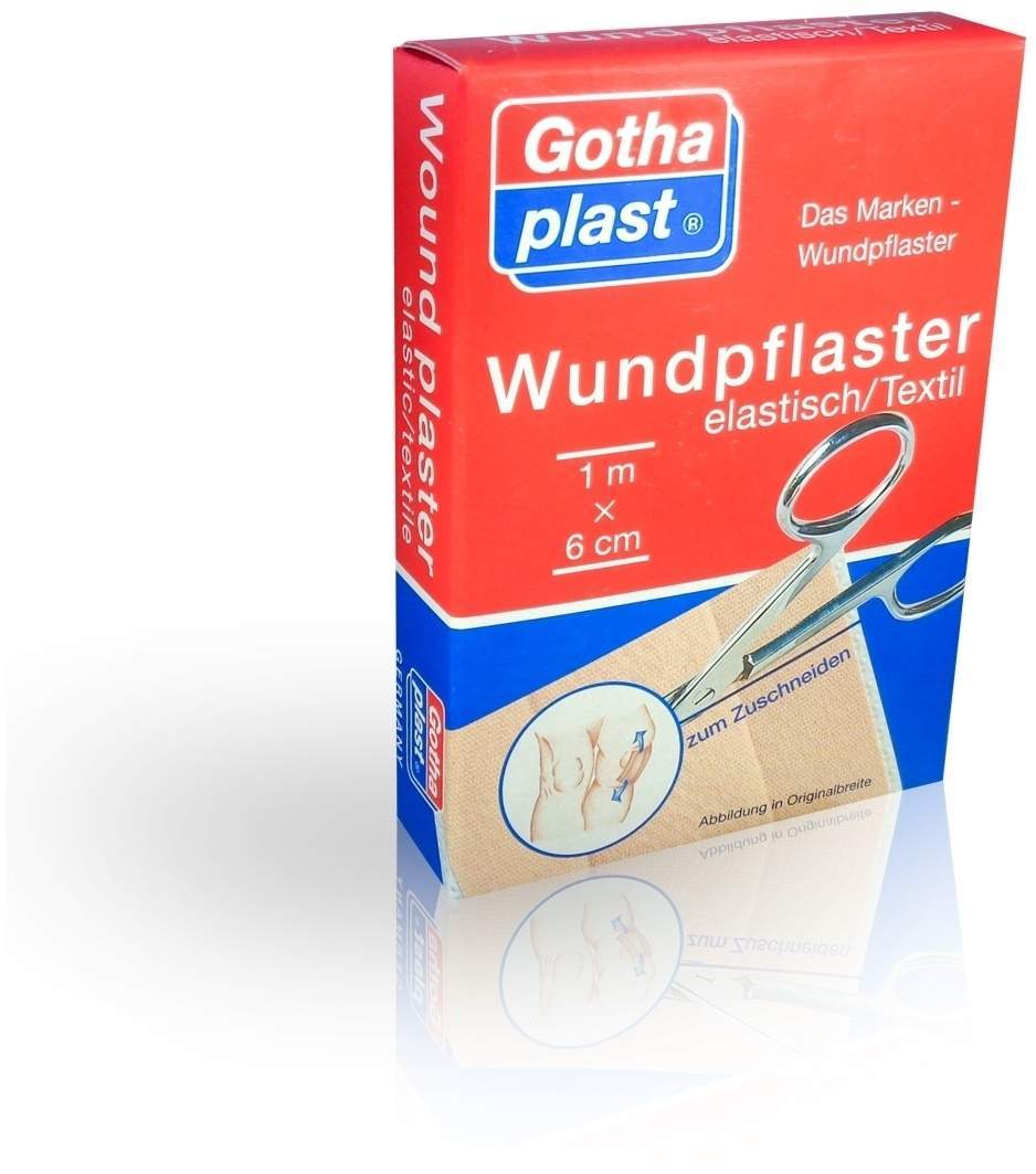 Gothaplast Wundpflaster Elastisch 1mx6cm Euroaufhänger