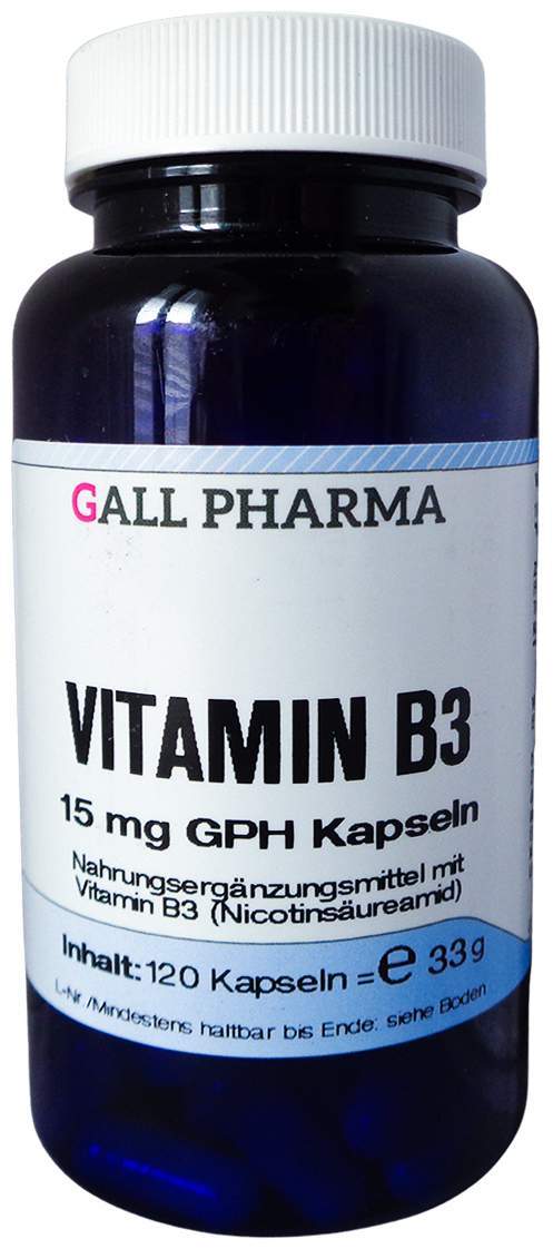 Vitamin B3 15 mg Gph Kapseln