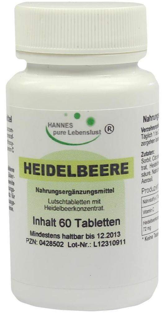 Heidelbeer Augen Tabletten