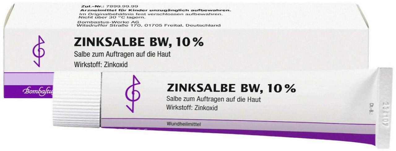 Zinksalbe BW 50 ml Salbe