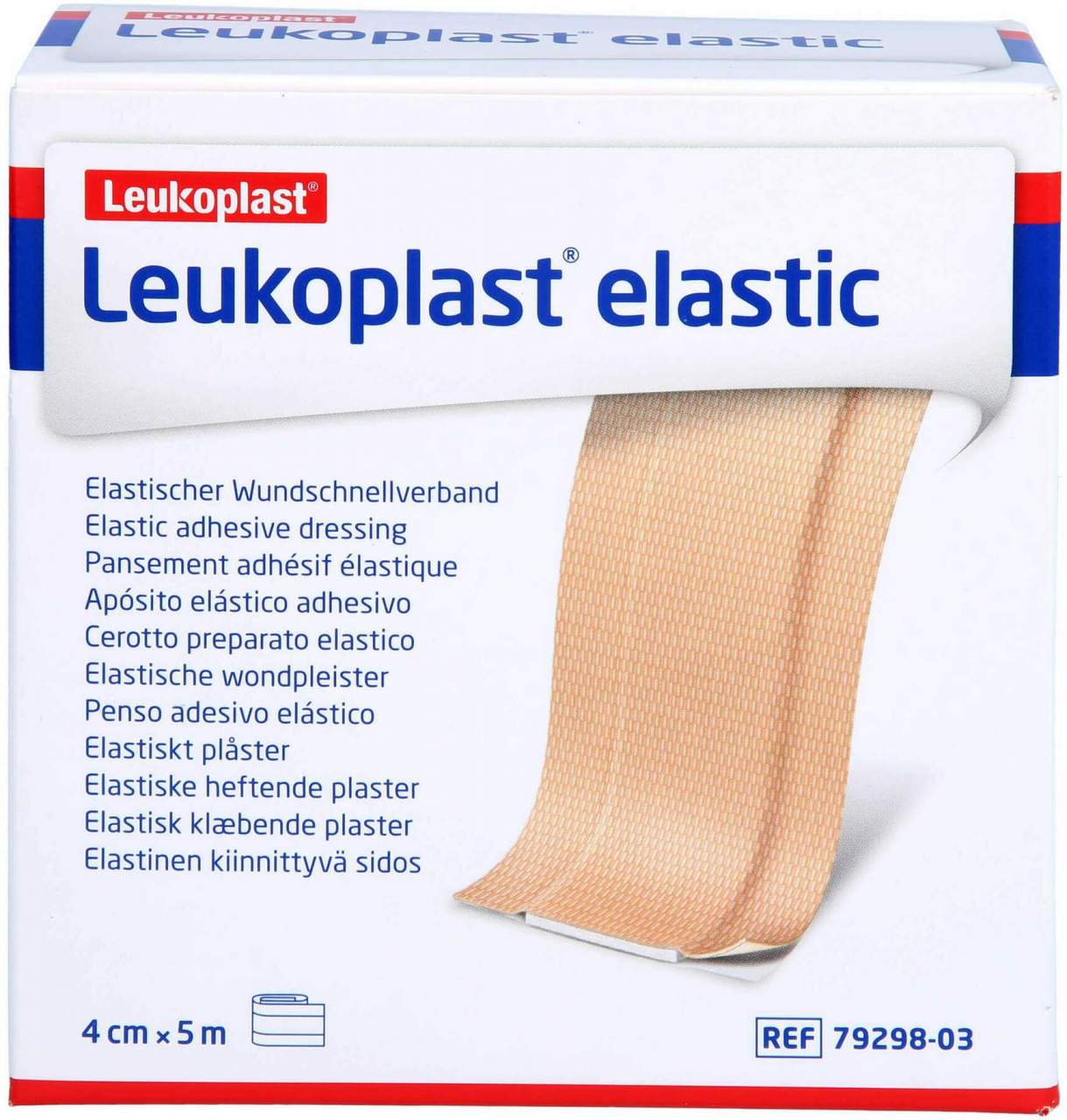 Leukoplast Elastic Pflaster 4 Cmx5 M Rolle