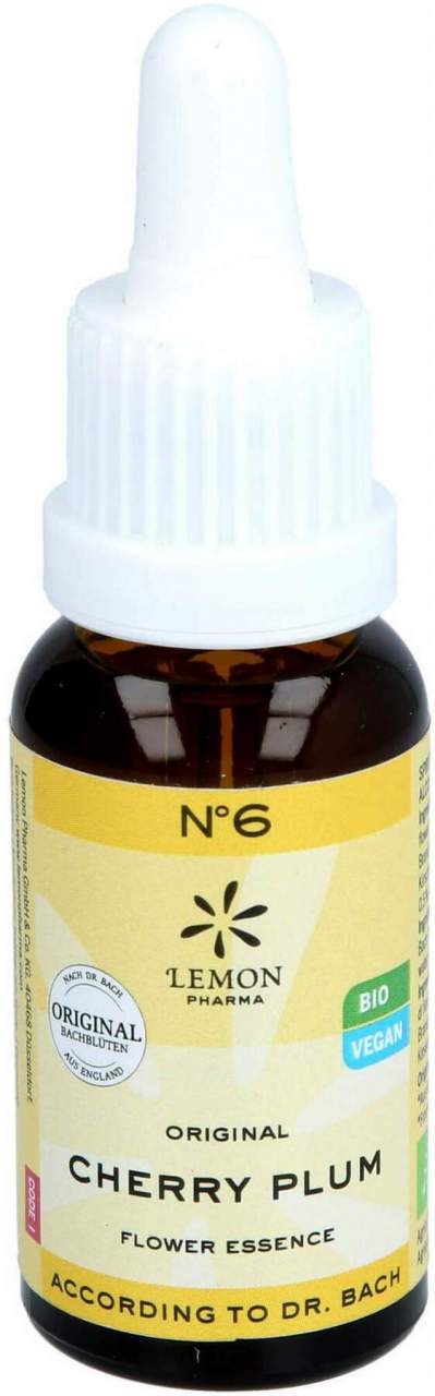 Bachblüten No.6 Cherry Plum Bio 20 ml