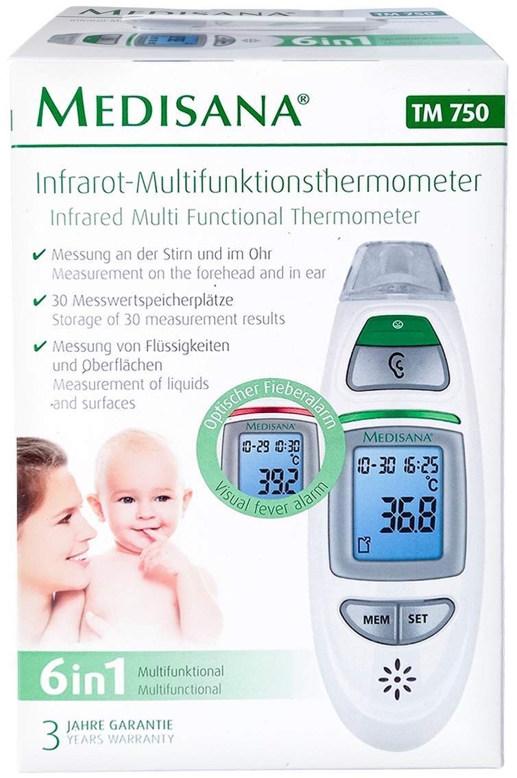 Medisana Infrarot-Fieberthermometer Tm750