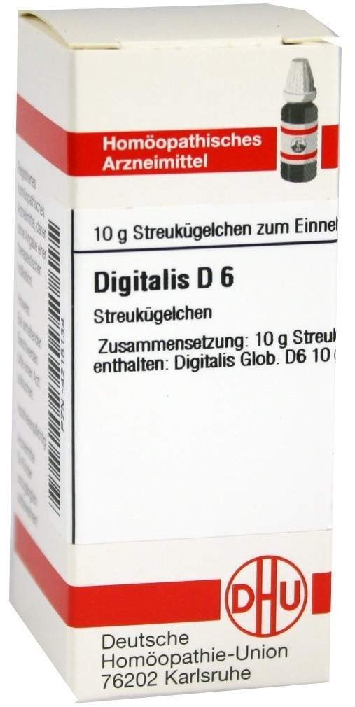 Dhu Digitalis D6 10 G Globuli