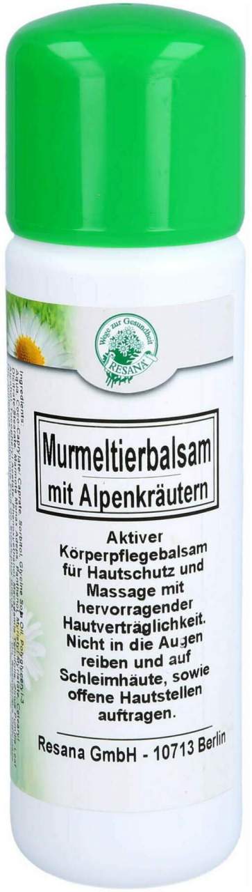 Murmeltierbalsam Mit Alpenkräutern