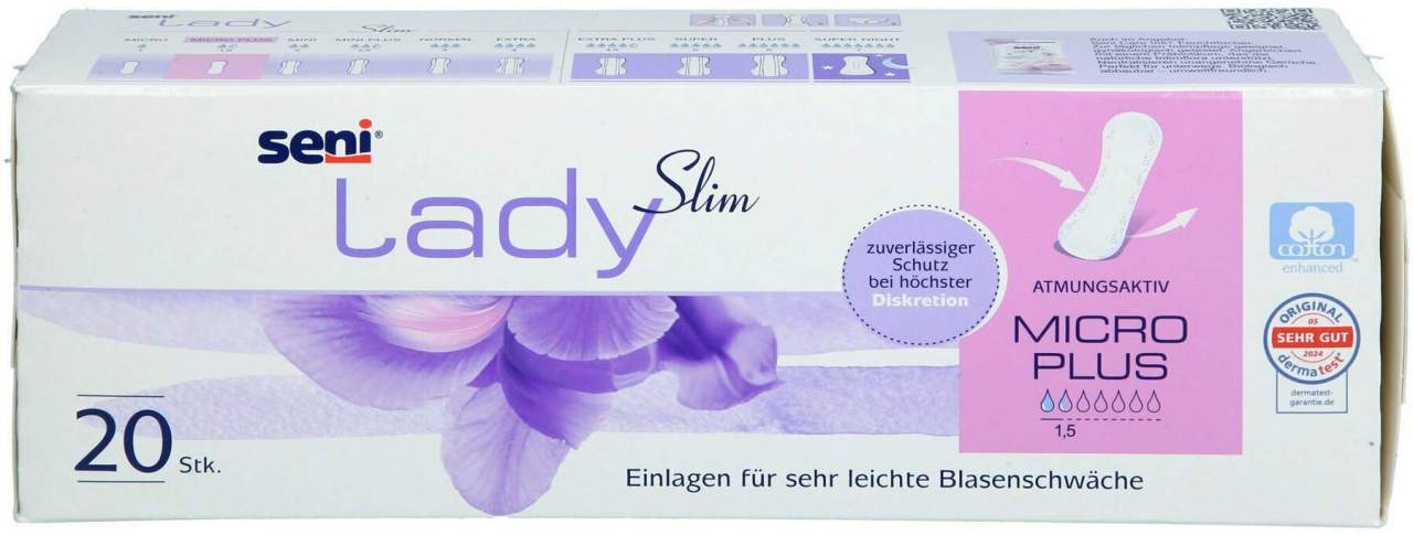 Seni Lady Slim Inkontinenzeinlage Micro Plus 20 St