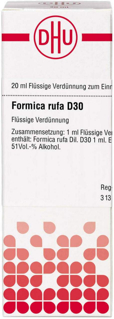 Dhu Formica Rufa D30 Dilution 20 ml