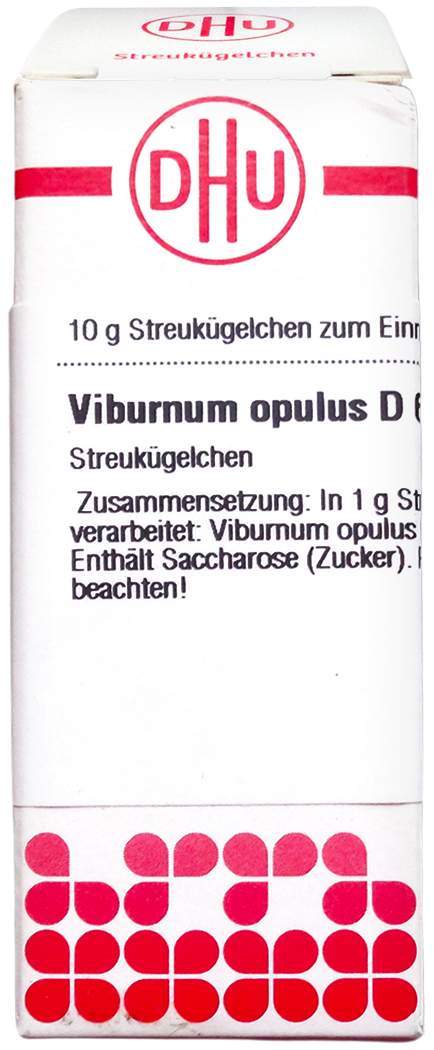 Dhu Viburnum Opulus D6 10 G Globuli