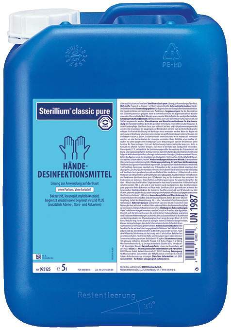 Sterillium Classic Pure Lösung 5000 ml Lösung