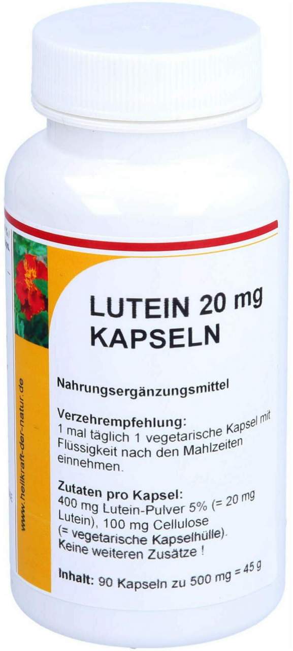 Lutein 20 mg Kapseln