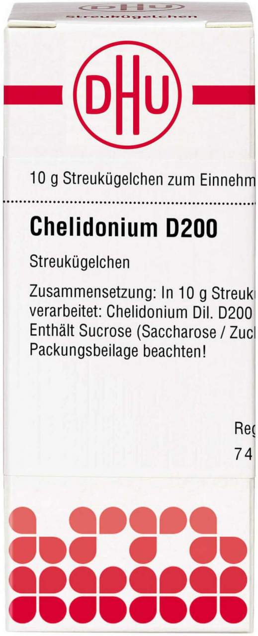 Dhu Chelidonium D200 Globuli 10 G