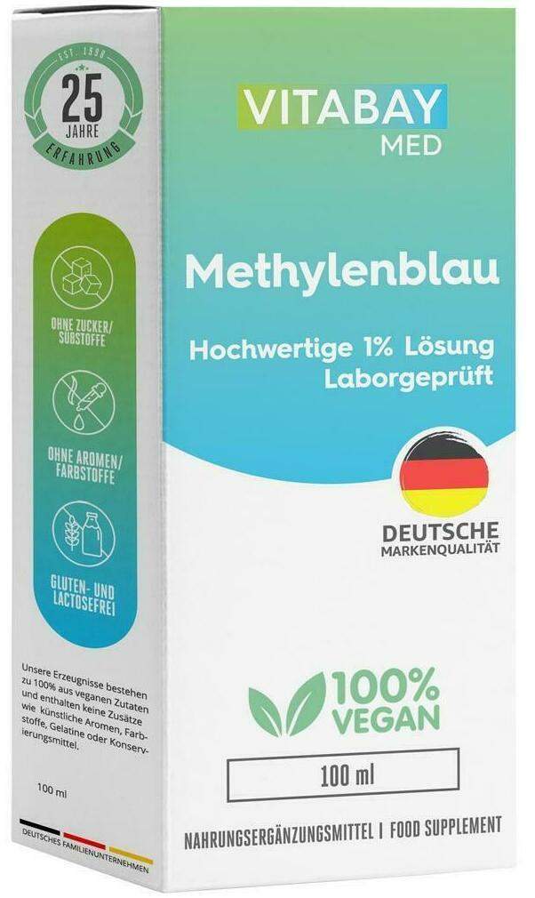 Methylenblau Hochwertige 1% Lösung Vegan
