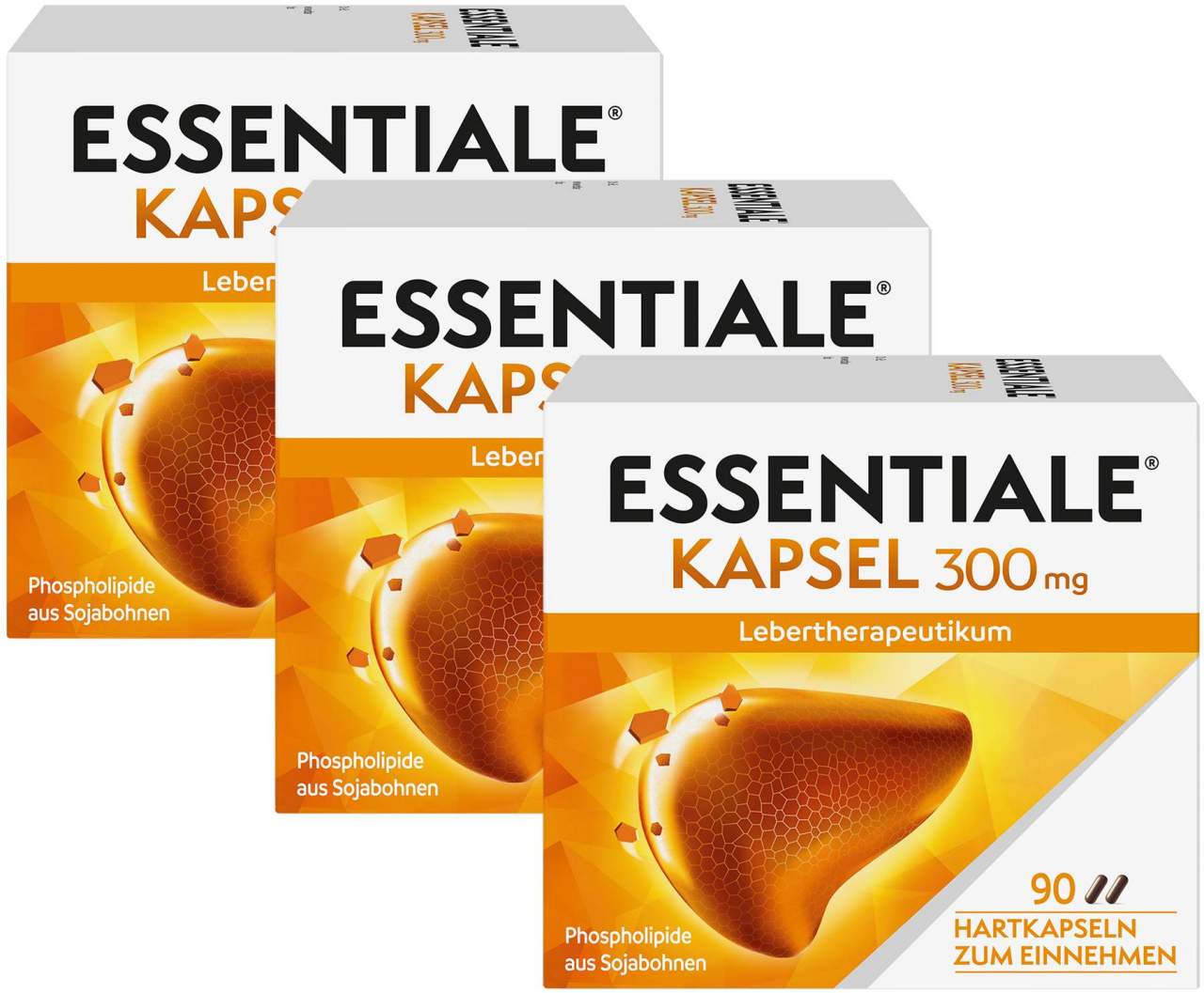 Essentiale Kapseln 300 mg 3 x 90 Stück