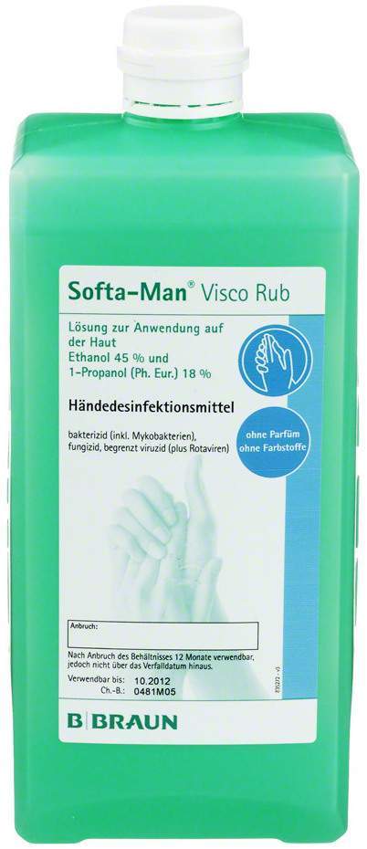 Softa Man Viscorub 1000 ml Händedesinfektionsmittel
